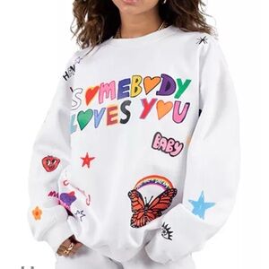 Colorful Graphic Women's Sweatshirt